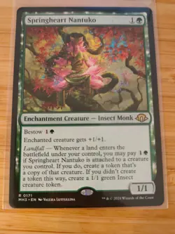 MTG Springheart Nantuko 0171 Modern Horizons 3 M/NM Free UK P&P - Image 1