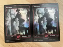 2x x2 Mountain #274 FOIL Innistrad: Crimson Vow NM/M - Image 1