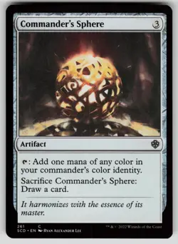 Commander's Sphere Normal C Starter Commander Decks 261 NM - Image 1