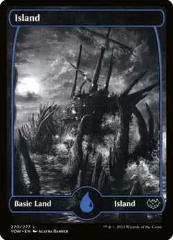 X 1 Island NM-M Innistrad Crimson Vow 270 MTG Magic The Gathering - Image 1