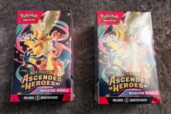 Pokemon Mega Evolution Ascended Heroes Booster Bundle Lot Of 2 sealed - Image 1