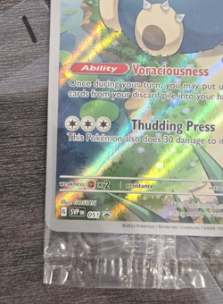 Snorlax SVP051 SEALED Pokemon 151 ETB Black Star Promo English - Image 5