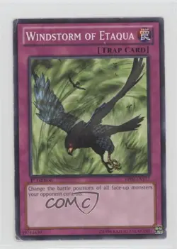 Windstorm of Etaqua 1st Ed. YuGiOh Battle Pack 2: War the Giants #BP02-EN177 - Image 1