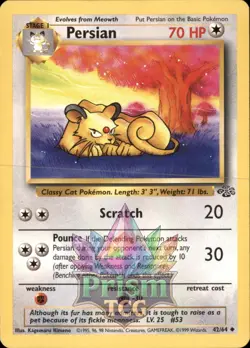 Persian 42/64 Uncommon Jungle Pokemon - Image 1