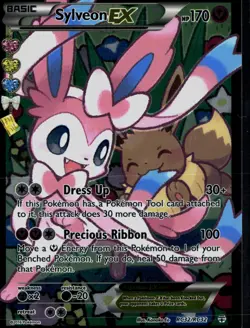 Sylveon EX RC32/RC32 Generations Rare Ultra Pokemon - Image 1