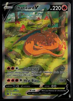 Charizard V SWSH260 SWSH Black Star Promo Pokemon - Image 1
