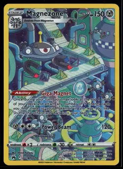 Magnezone GG18/GG70 Crown Zenith Galarian Gallery Holo Pokemon - Image 1