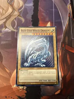 Yugioh Blue-Eyes White Dragon LDK2-ENK01 1st Edition Common - Image 1