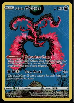 Galarian Moltres SWSH284 SWSH Black Star Promo Pokemon - Image 1