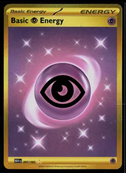 Basic Psychic Energy 207/165 151 Hyper Rare Pokemon - Image 1