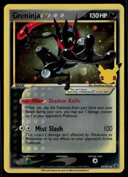Greninja Star SWSH144 SWSH Black Star Promo Pokemon - Image 1