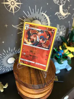 Pokemon TCG - Monferno (Reverse Holo) - Brilliant Stars - 25/172 - Uncommon - Image 1