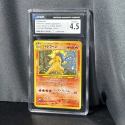 Typhiosion #157 Holo Neo Premium File Pokemon 1999 Japanese CGC 4.5 VG/EX+ - Image 2