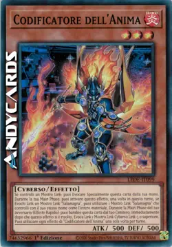 CODIFICATORE DELL'ANIMA • (Code Of Soul) • Super R • LEDE IT099 • 1Ed • Yugioh! - Image 1