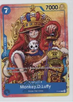 2022-Current One Piece Card Game: Promos English Monkey D Luffy #P-043 - Image 1