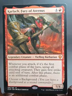 Karlach, Fury of Avernus Battle for Baldur's Gate MTG Regular Near Mint - Image 1
