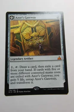 MTG Azor's Gateway x1- -Rivals of Ixalan-Lightly Played - Image 1