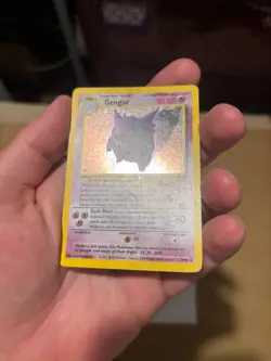 Pokemon - Gengar - 5/62 Fossil - Holo Rare Card - Moderately Played - Image 2