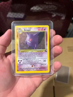 Pokemon - Gengar - 5/62 Fossil - Holo Rare Card - Moderately Played - Image 5