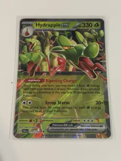 HYDRAPPLE EX 014/142 STELLAR CROWN POKEMON (DOUBLE RARE, NM/LP) - Image 1