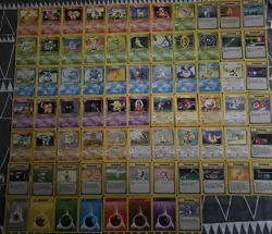 Pokemon Base Set Lot Of 74 Cards - Image 2
