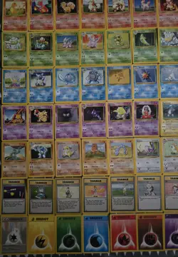 Pokemon Base Set Lot Of 74 Cards - Image 3