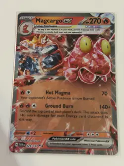Magcargo ex 029/167 Twilight Masquerade (TWM) Double Rare Holo Pokemon TCG - Image 1
