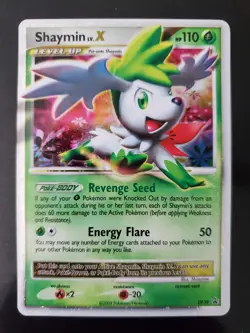 Shaymin Lv.X DP39 Holo Promo Pokemon TCG Diamond Pearl Card Very Lightly Played - Image 1