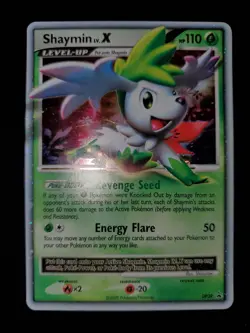 Shaymin Lv.X DP39 Holo Promo Pokemon TCG Diamond Pearl Card Very Lightly Played - Image 2