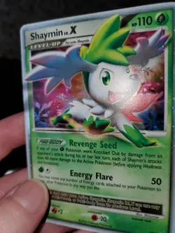 Shaymin Lv.X DP39 Holo Promo Pokemon TCG Diamond Pearl Card Very Lightly Played - Image 5