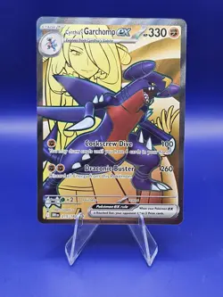 Pokemon TCG Cynthia's Garchomp ex 215/182 Ultra Art - Image 1