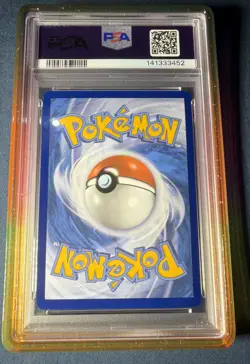 Pokemon TCG Team Rockets Meowth Illustration Rare 203/182 Destined Rivals PSA 10 - Image 2
