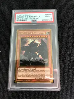 Obelisk The Tormentor MVPC-EN001 Gold Rare Limited Edition YuGiOh Card - Image 1