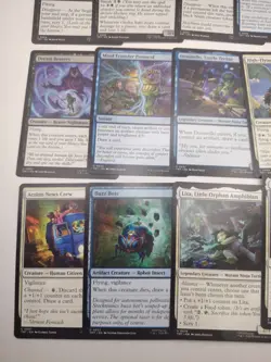 Magic The Gathering Turtles TCG Bundle All Normal Cards - Image 5