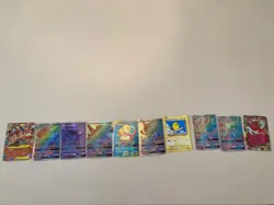 Rare pokemon cards EX and GX (unraded) - Image 1