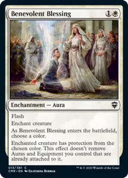 Commander Legends - Benevolent Blessing - Foil - Image 1