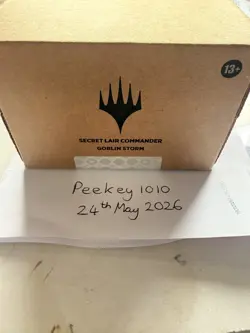 In Hand- READY TO POST - MTG Secret Lair Commander Deck Goblin Storm - Image 1