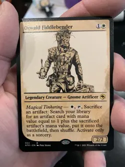 Magic the Gathering (mtg): AFR: Oswald Fiddlebender (Showcase) - Rare - Image 2