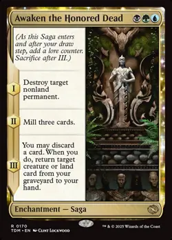 Awaken the Honored Dead (170) Tarkir: Dragonstorm TDM MTG Magic - Image 1