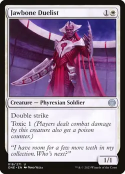 Jawbone Duelist (018) Phyrexia: All Will Be One ONE MTG Magic - Image 1