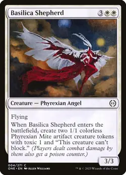 Basilica Shepherd Foil (004) Phyrexia: All Will Be One ONE MTG Magic - Image 1