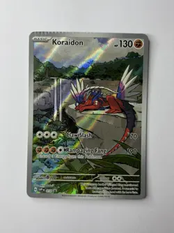 Pokemon - Misprint Koraidon - Black Star Promo 014 - Factory Crimped - Near Mint - Image 3