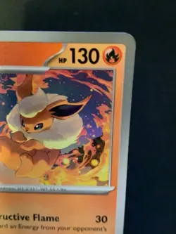Flareon - 13/131 - Pokeball Holo - Pokemon Prismatic Evolutions - NM - Image 3