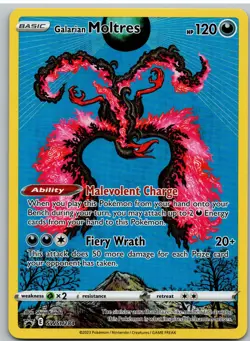 Galarian Moltres SWSH284 Holo Promo Sword & Shield Promo Pokemon NM - Image 1