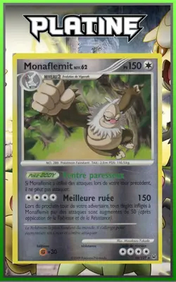 Monaflemit Reverse - Platine - 16/127 - Carte Pokemon Francaise - Image 1
