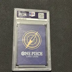 ONE PIECE OP10-111 PREMIUM CARD COLLECTION VOL 1 MONKEY D LUFFY PSA 10 GEM MINT - Image 2