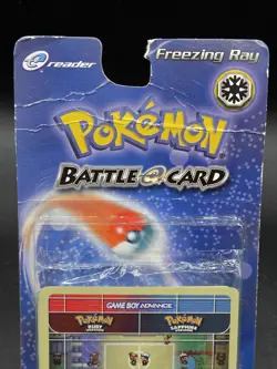 Pokemon Nintendo Battle e Card e reader Freezing Ray - Sealed - Image 3