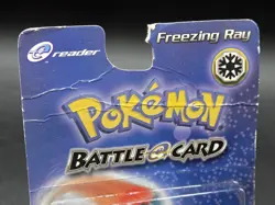 Pokemon Nintendo Battle e Card e reader Freezing Ray - Sealed - Image 4