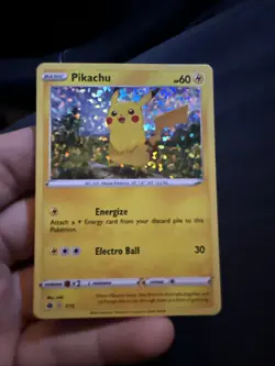Pikachu #07/15 - McDonald's Promo Holo Pokemon Card - Image 1