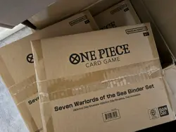 One Piece TCG Seven Warlords of the Sea Binder & Card Set [ENG] Factory sealed - Image 2